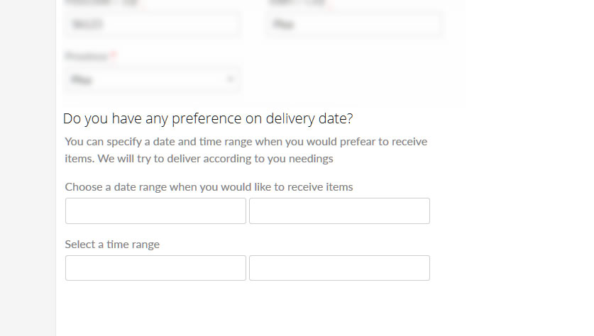 outlook on delivery time