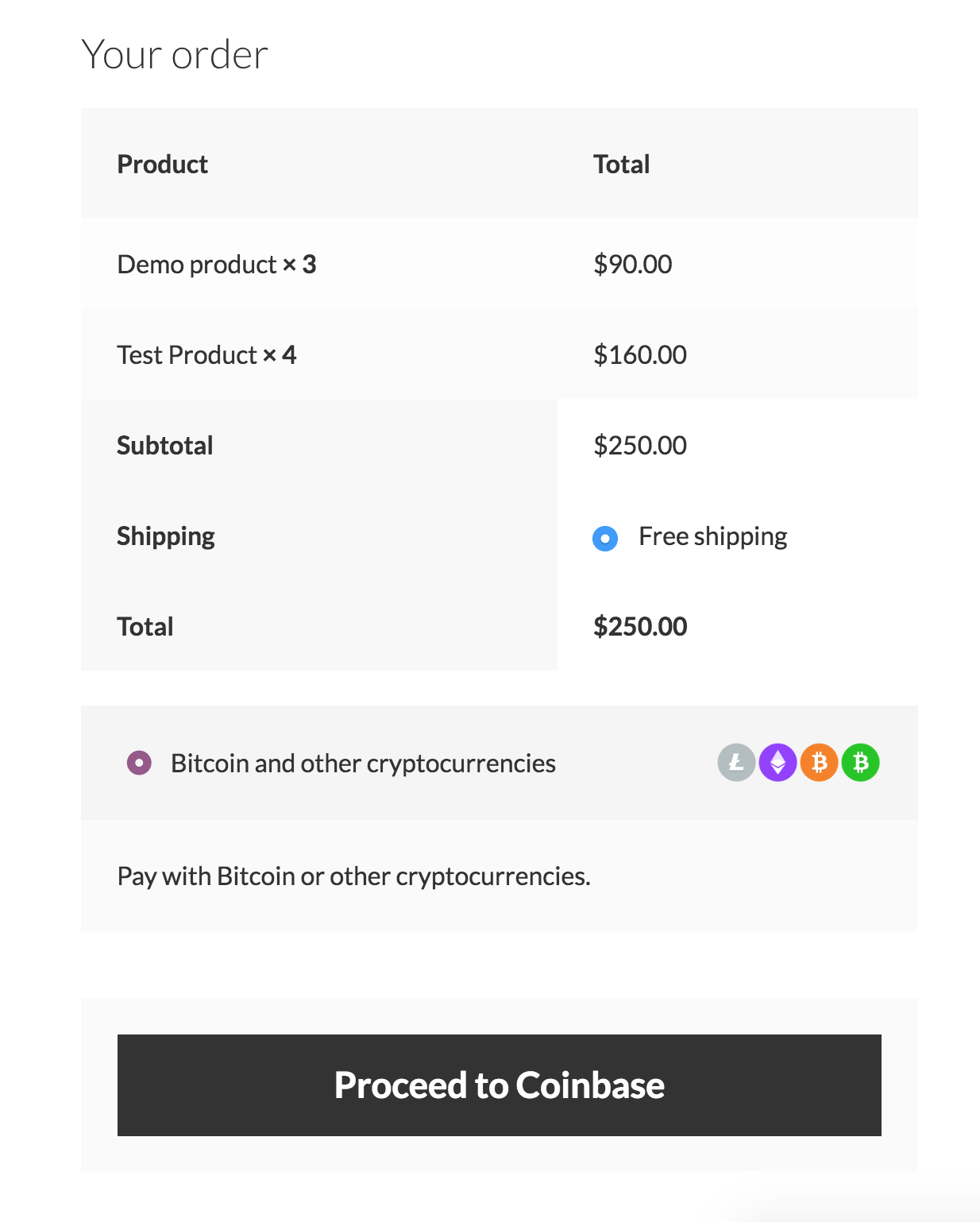 Coinbase Commerce | Cryptocurrency Payment Gateway | Woo ...